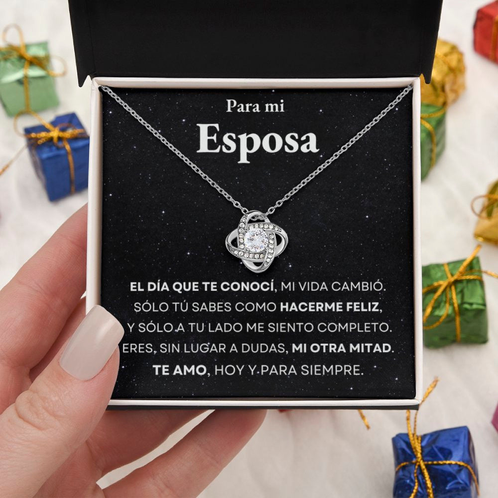 Lettra™ "El Día Que Te Conocí" – Para mi Esposa 