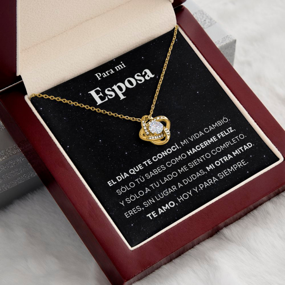 Lettra™ "El Día Que Te Conocí" – Para mi Esposa 